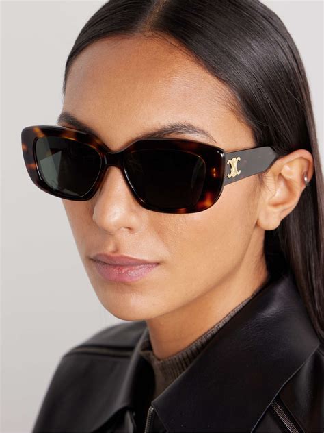 celine eyewear round frame for women|celine eyewear rectangular sunglasses.